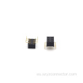 Encabezado femenino de 2.54 mm Pitch Dual Fila